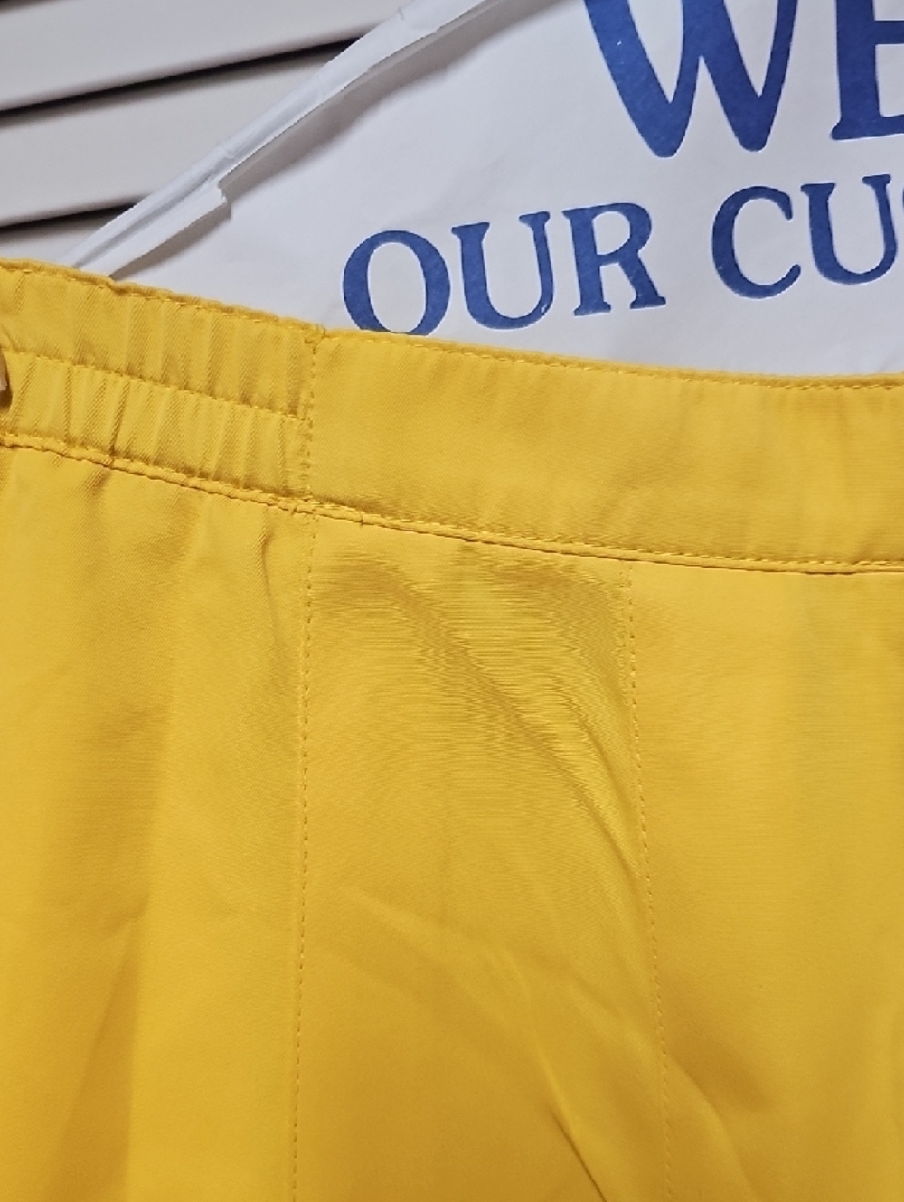GUC Vintage Tail Yellow Golf/Tennis Skirt Blue Accent Sz 12 - Picture 6 of 6